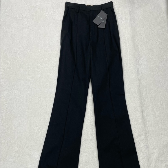 Saint Laurent Flared Pants Black Women’s 36(4) - Picture 2 of 11
